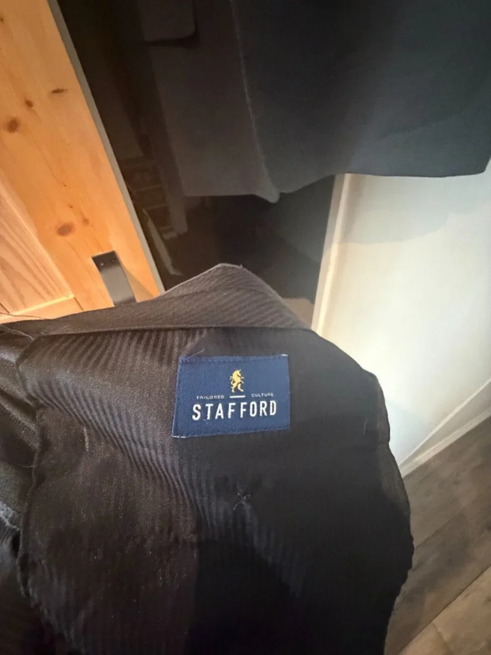 Men's Stafford Dark Gray 2 Piece Suit
